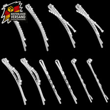 Silber Glitzer Haarspangen