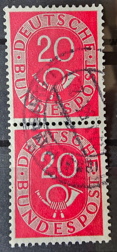 Brd deutschland posthorn - brd, /