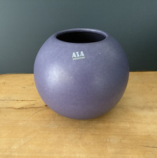 ASA Selection Kugel Vase tintenblau matt Ø 17 cm H 15,5 cm