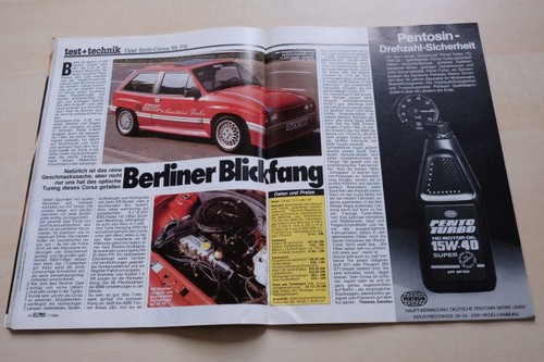 Rallye racing 1984 opel - 07/1984,