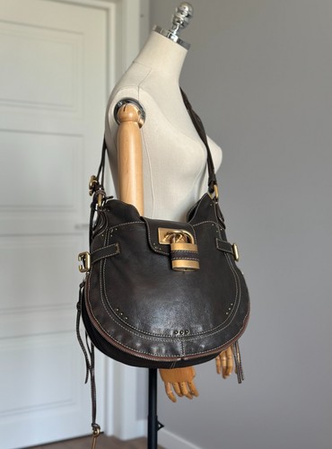 Chloe damen pebbled leather - chloe,