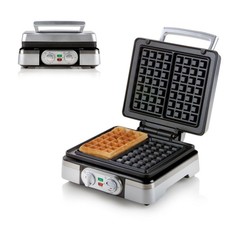 Design Waffelautomat belgische Waffeln Waffeleisen antihaft beschichtet DOMO