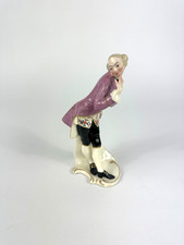 Nymphenburg Octavio Commedia dell'arte Porzellan Figur Franz Anton Bustelli 19cm