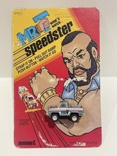 1983 Buddy-L Mr T A Team "Wind N Watch" Speedster Pickup Truck Van Wrist Racer