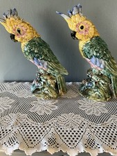 Pair Of  Jacob Stangl Parrots