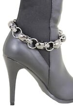 Damen Zinn Stiefel Kette