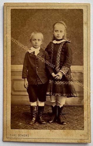 Orig cdv foto fotografie - cdv, bild