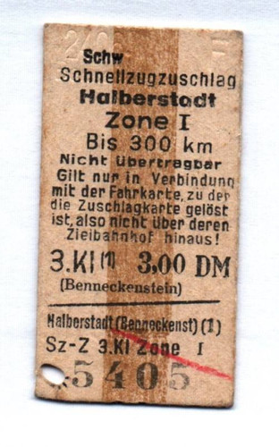 Eisenbahn fahrschein - eisenbahn,