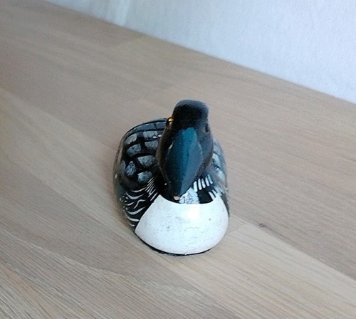 Holzfigur gans ente - gans,