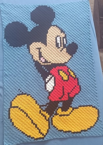 Micky mouse c2c decke - mouse,