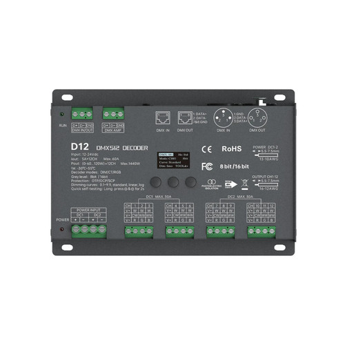 Ltech d12 dmx512 rdm led - d12,