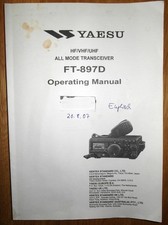 YAESU FT-897D - Operating