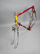 Rahmen Set Bauer Modell des Weltmeister 58 cm vintage Rennrad frame 50s 50er Rot