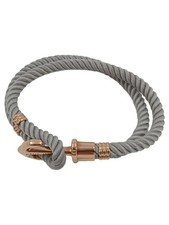 PAUL HEWITT Armband Damen Grau Maritim Anker Metall Stoff