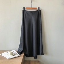 Damen faux seide - faux,