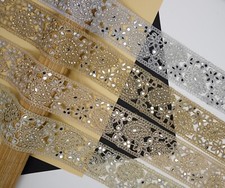 Indische Spitzenborte 1 Yd 7