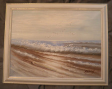 Vintage Original Ölgemälde