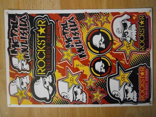 Rockstar energy drink - energy, metal