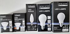 Glühlampe TEC STAR Glühbirne verschied. Watt LED warmweiß GU10 E27 E14 LED