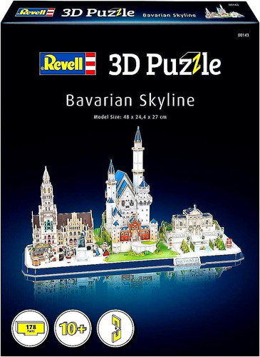Revell bayern skyline - skyline, 3d