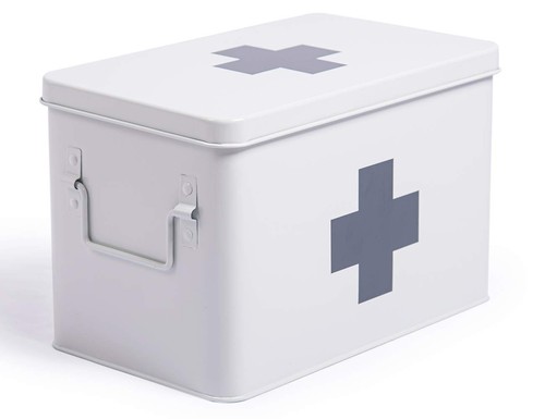 Medizin box metall erste hilfe - box,