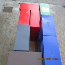 8x Kleinteilemagazin aus Metall stapelbar, u.a. 2x Mars Svratka 813112, NP  500€