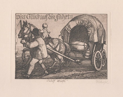 Rudolf schiestl radierung - rudolf,