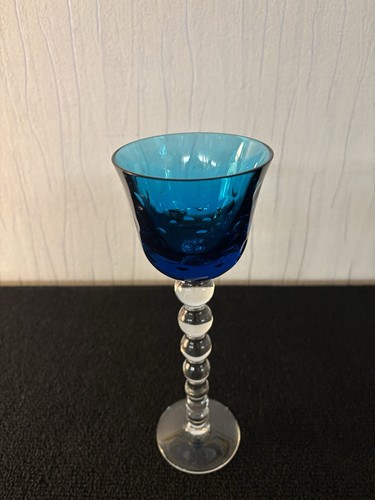 Weinglas roemer bubble blau - weinglas,