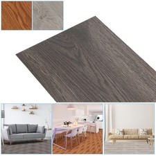 PVC Bodenbelag Quadratisch Dielen Vinylboden Wasserfest Selbstklebend 1-10m²