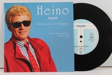 HEINO Freiheit und Gerechtigkeit 7" SINGLE Vinyl TELDEC 1990 Exzellent