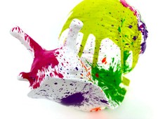 Schnecke, 45 cm lang, Designer