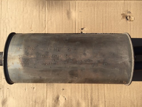 Endschalldämpfer audi 100 - 100, a6