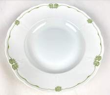Rosenthal Iris Suppenteller/tiefer Teller, sehr feines, seltenes Dekor 1898-1906