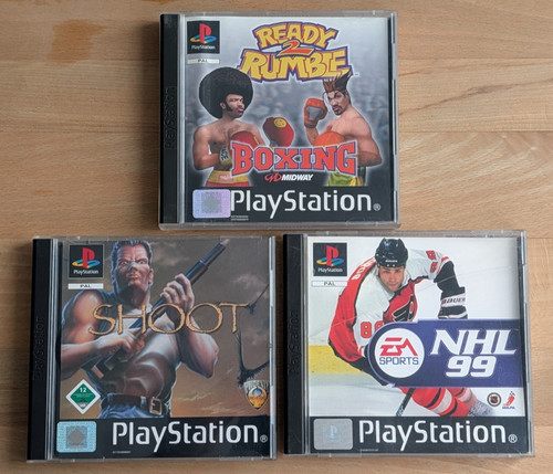 Ps1 spiele konvolut - spiele, ready
