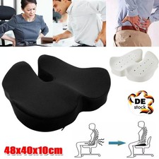 Sitzkissen orthopädisch Ergonomisches Memory Foam Kissen für Bürostuhl, Auto