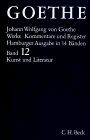 Goethe werke hamburger - goethe,