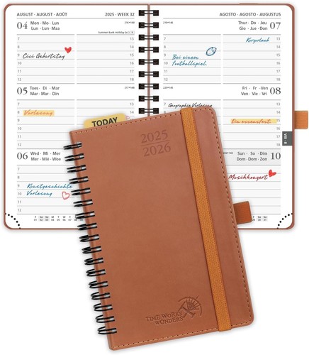 Taschenkalender 2025 2026 - taschenkalender, 2025-2026