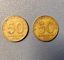 2 x 50 Pfennig Deutschland