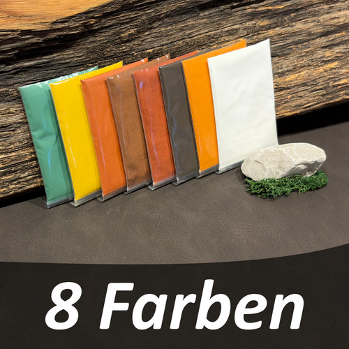Farbset mit pigmentfarben - mit, /