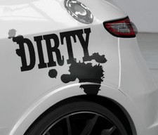 Offroad Aufkleber Dirty