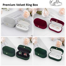 Samt ring box - box, ringschachtel