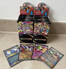 Pokémon Mega Entwicklung 2x 18er Display 36 Booster + Mega EX Hits *Geöffnet*