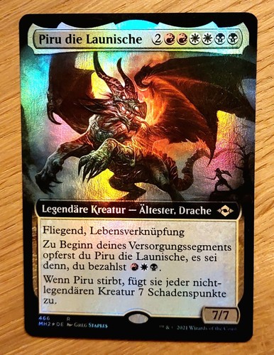 Mtg magic foil ext art - magic:,
