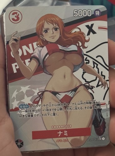 One piece tcg nami - one, waifu