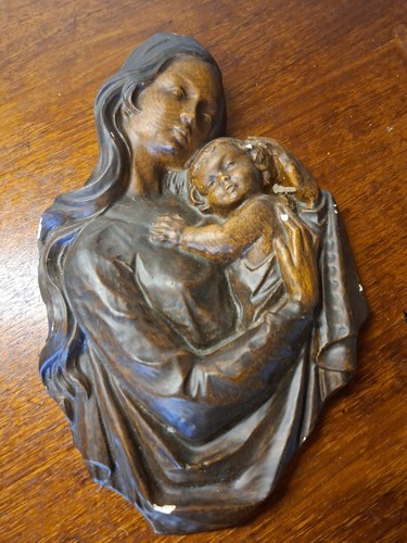 Madonna bild skulptur alt - skulptur,