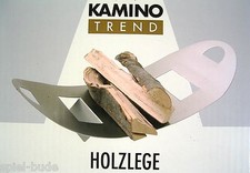 Kaminholz Holzlege Holzkorb Kaminholzkorb aus Edelstahl Holzständer B-Ware