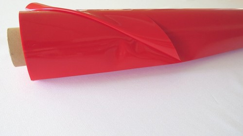 Lackfolie rot 30m 130cm - ,