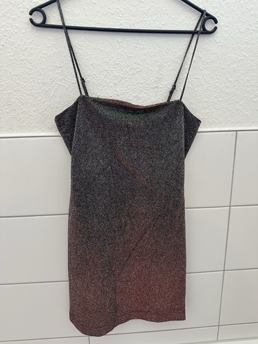 Zara glitzerholo slip dress - glitzerholo,