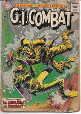 DC Silver Age War : G. I. Combat #46 (Joe Kubert) Ross Andru (Grandenetti)