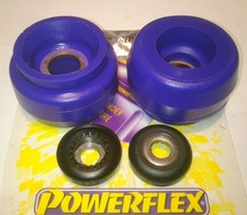 2 Pu Buchsen Domlager + Kugellager VA VW Golf 4 GTI R32 Polo 6R Powerflex 85-430